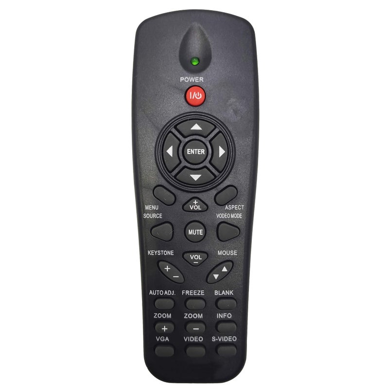 INTECHING Projector Remote Control for Dell 1220, 1450, 1550, 1650, 1850, P318S - Image 1